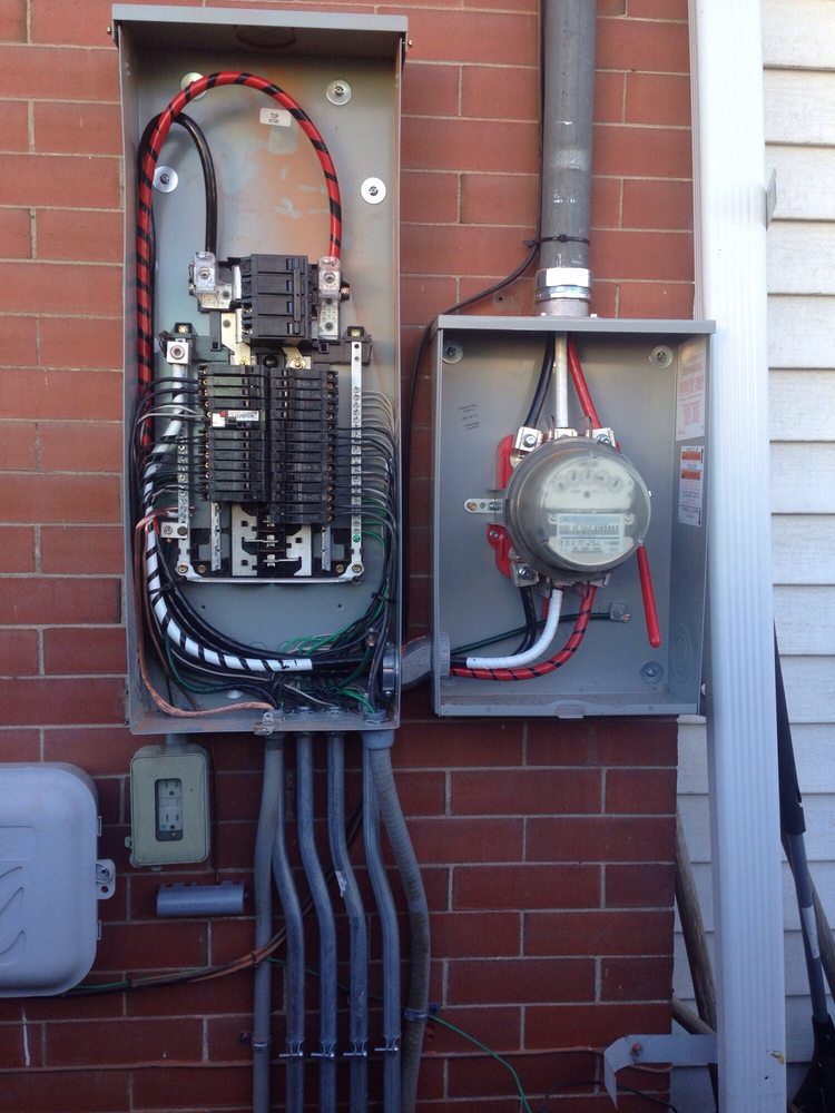 Electrical panel and meter replacement by B-Well Electric