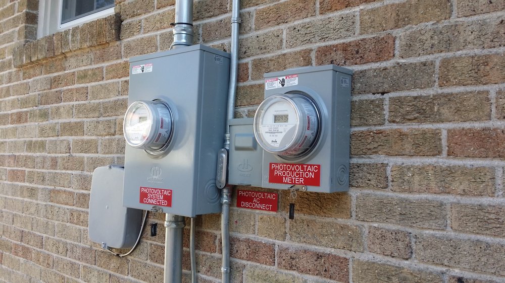 Solar photovoltaic production metering by B-Well Electric