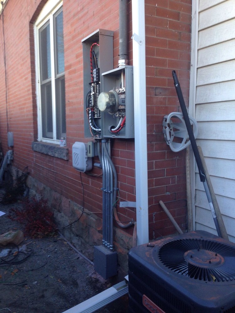 Electrical service change with HVAC hookup by B-Well Electric